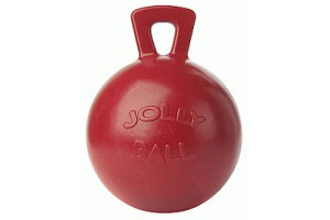 TUG-N-TOSS, Jolly Ball m. håndtag - small - Ø 11 cm. - ass. farver.