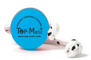 Top-Matic Magnet bold - Fun Ball - Soft - Blå