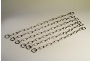 HS - kæde - 77 cm. - 22 store led