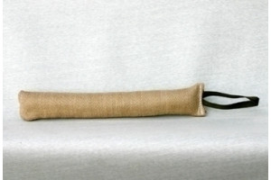 SCHWEIKERT - bidepølse med 1 håndtag - jute - længde 60 cm.