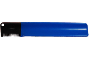 MIKKI TRIMMEKNIV - blå - grov - (til krop) - 15 cm.